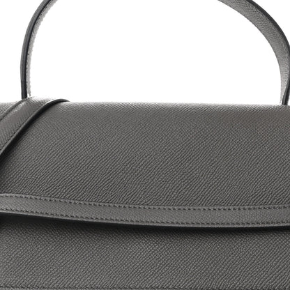 Celine Grained Calfskin Mini Belt Bag Grey 8 of 10