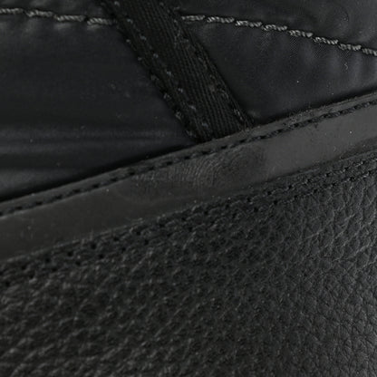 Gucci Calfskin Nylon Quilted Boots 38.5 Black 7 of 7