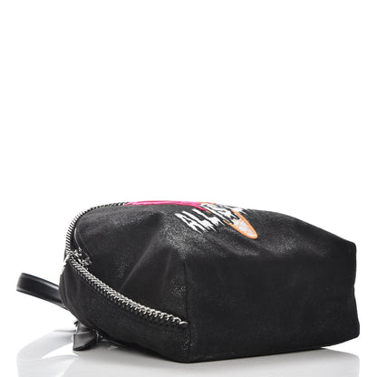 Stella McCartney Shaggy Deer Small All Is Love Backpack Black 4 of 8