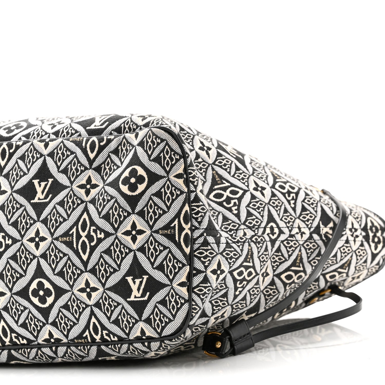 Louis Vuitton Jacquard Since 1854 Neverfull MM Grey 10 of 10