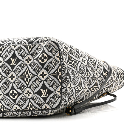 Louis Vuitton Jacquard Since 1854 Neverfull MM Grey 10 of 10