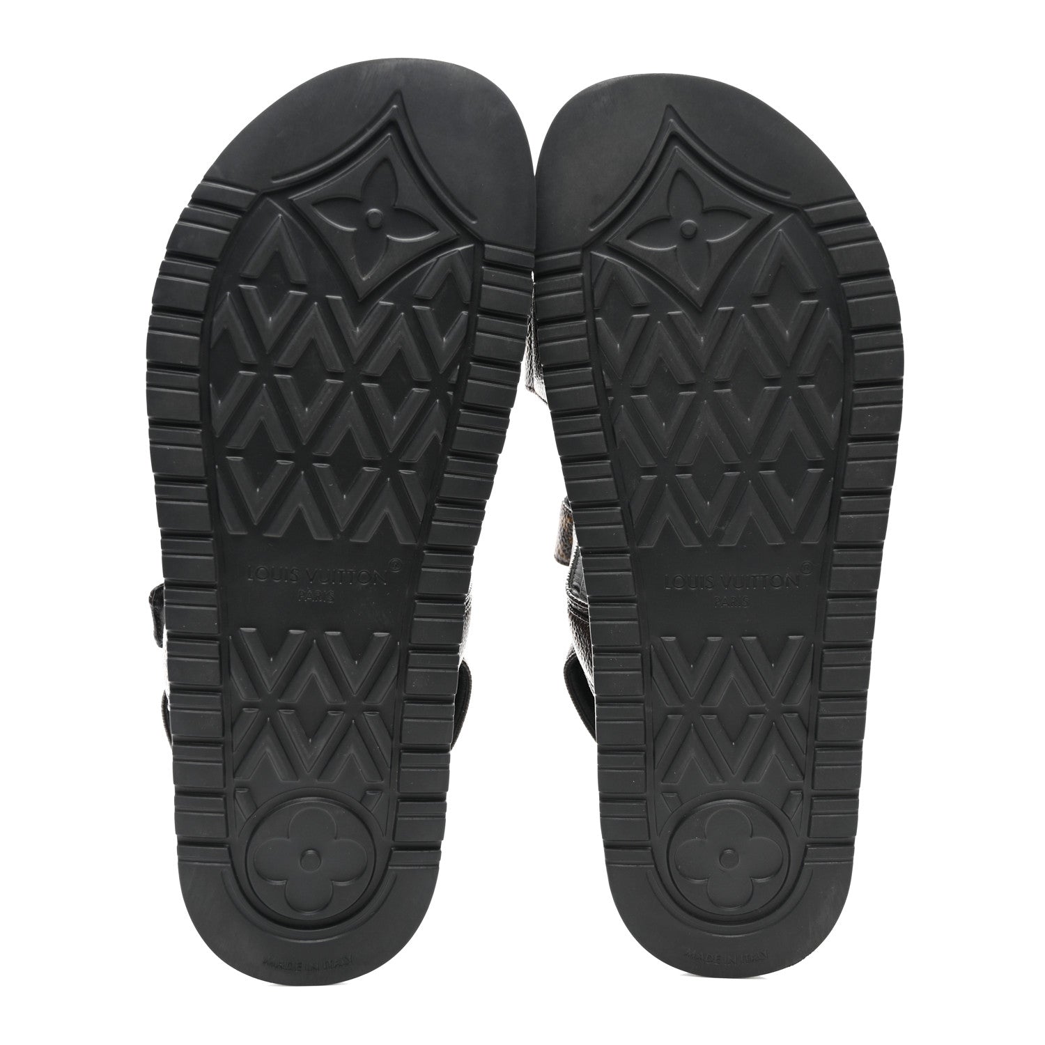 Louis Vuitton Monogram LV Sunset Comfort Flat Sandals 41 Cacao Brown 5 of 9