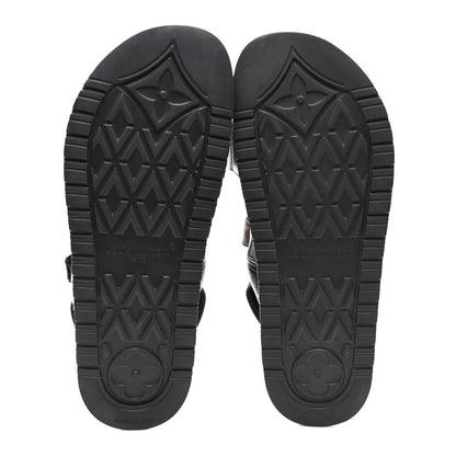Louis Vuitton Monogram LV Sunset Comfort Flat Sandals 41 Cacao Brown 5 of 9