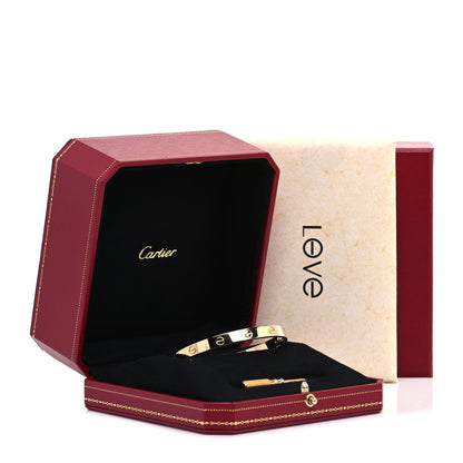 Cartier 18K Yellow Gold LOVE Bracelet 18 6 of 6