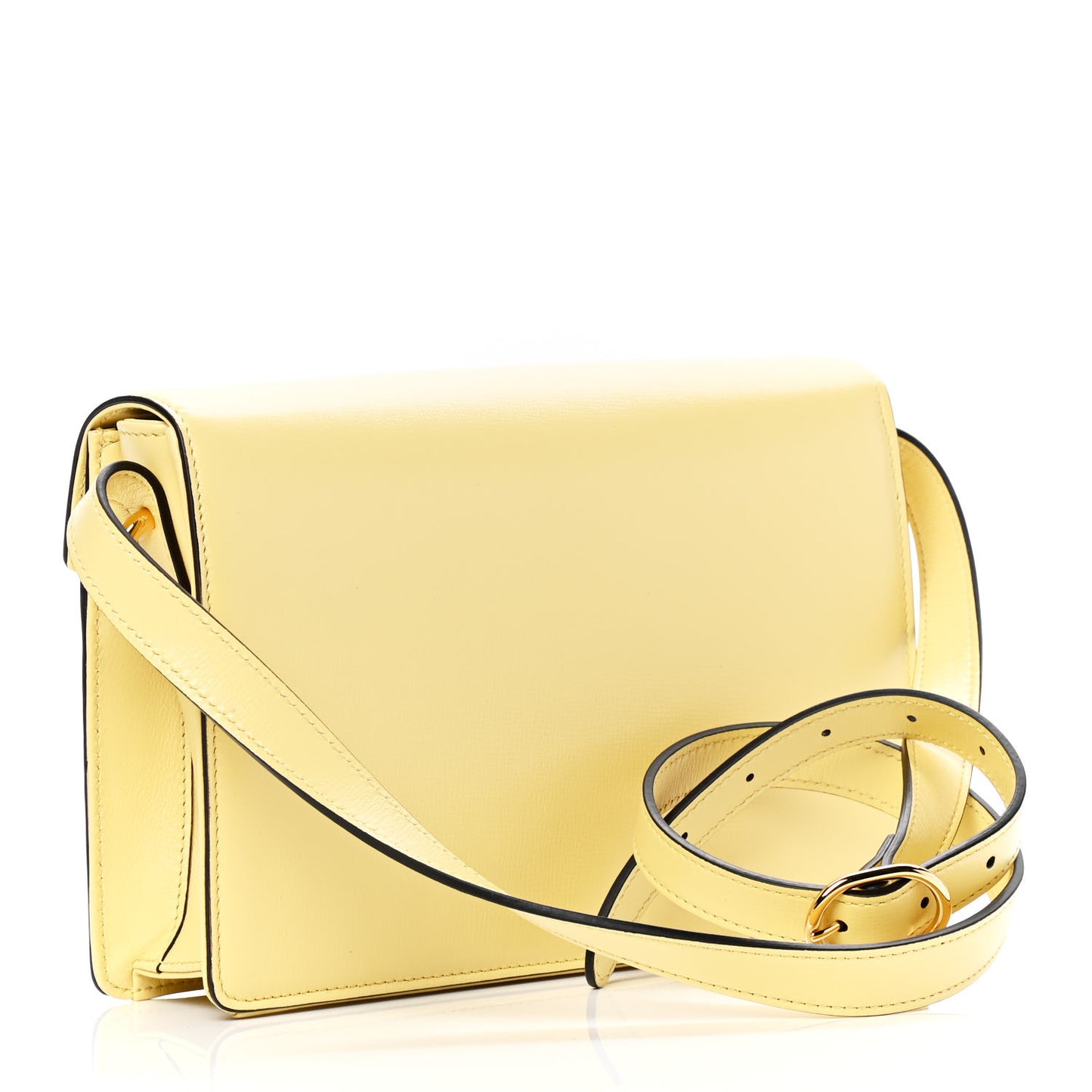 Textured Calfskin Small Torchon GG Ring Shoulder Bag Butter