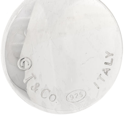 Tiffany Sterling Silver Round Drop Earrings 4 of 4