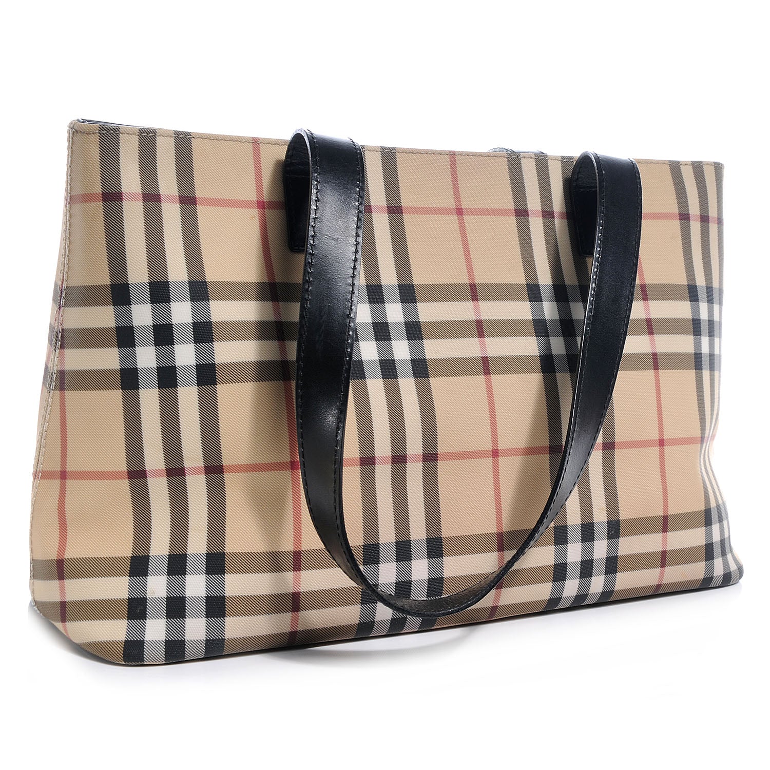 Burberry House Check Medium Tote Black 3 of 7