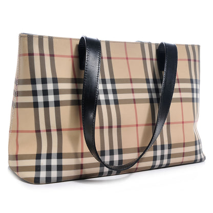 Burberry House Check Medium Tote Black 3 of 7