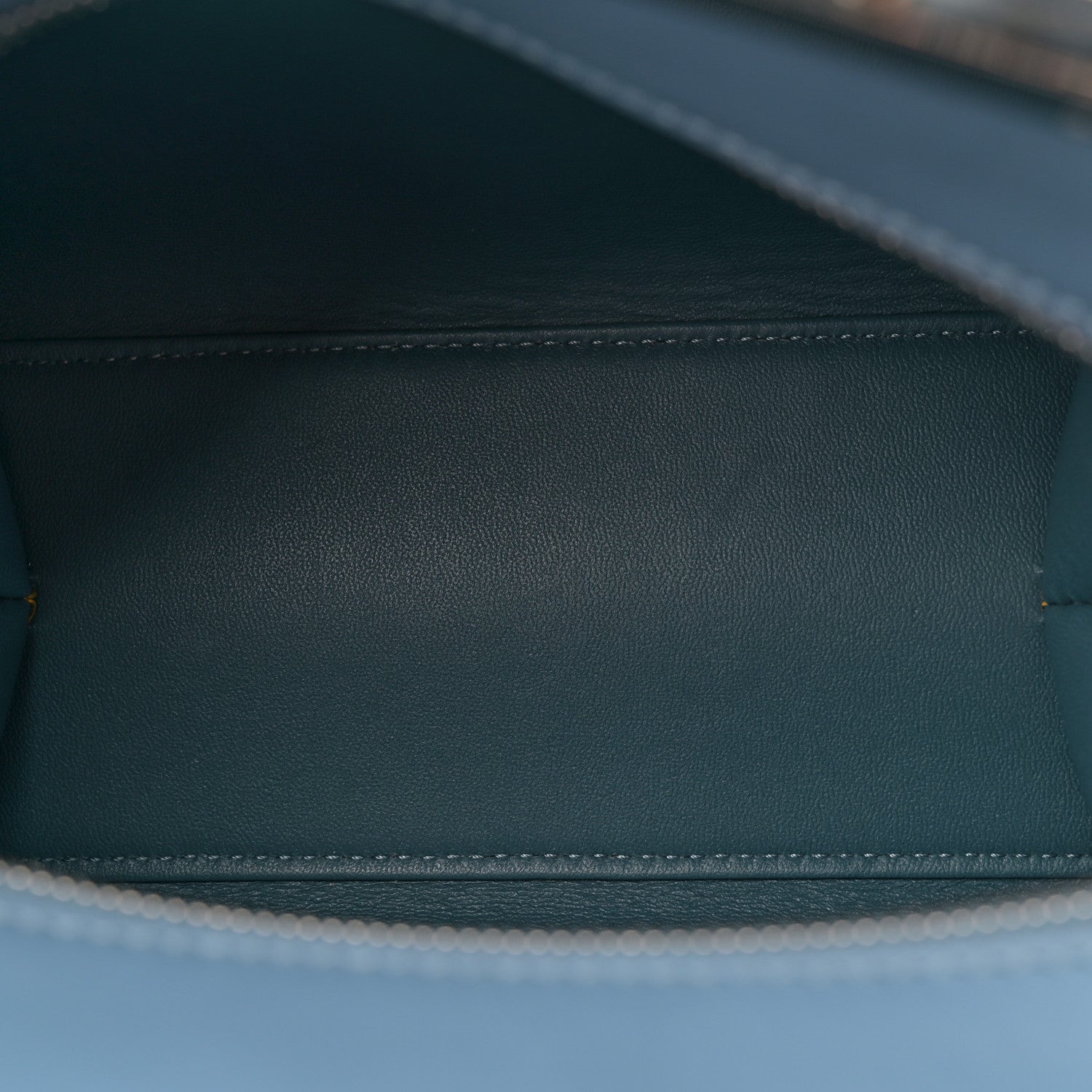 Fendi Vitello Dolce Mini 3jours Tote Blue 5 of 10