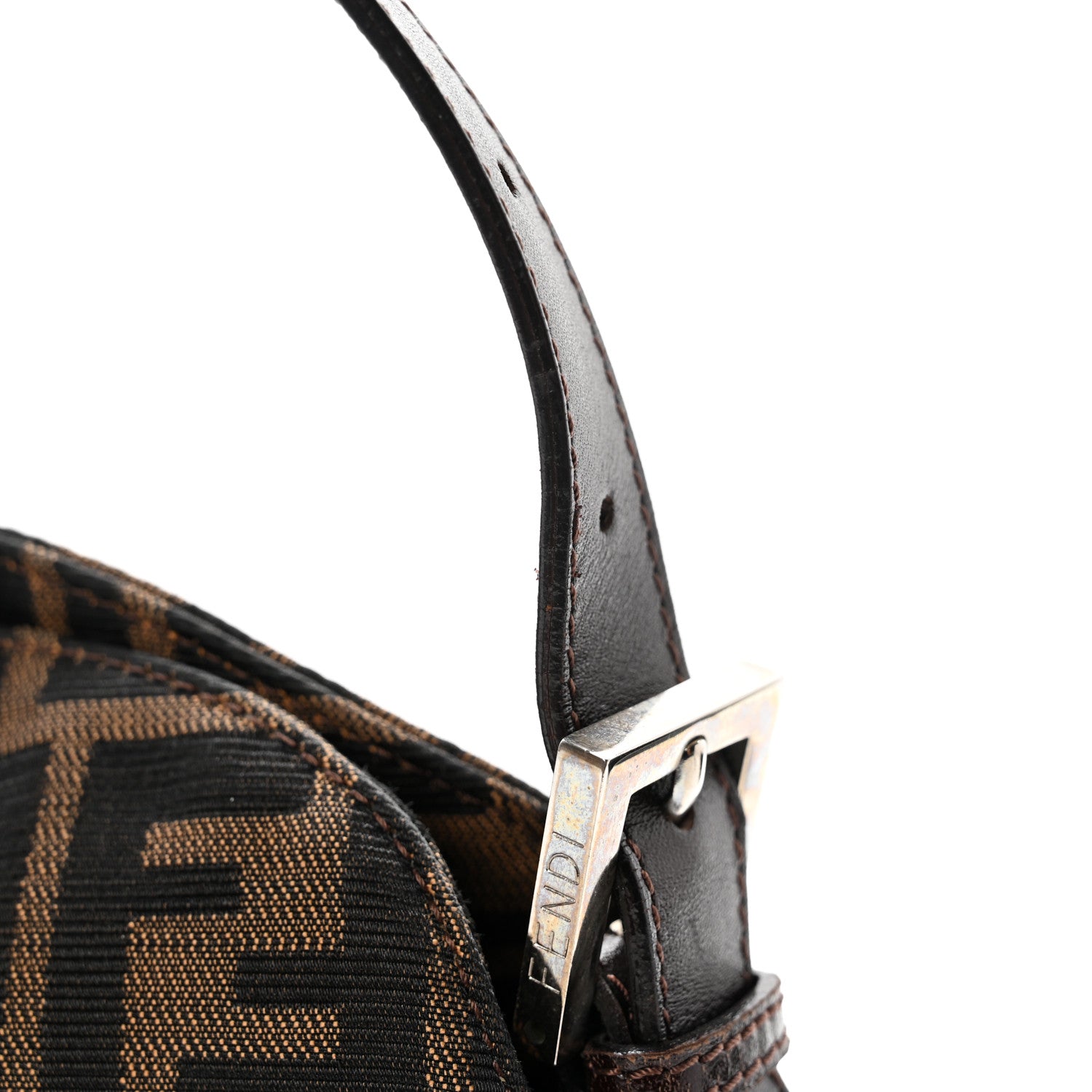 Fendi Zucca Baguette Shoulder Bag Tobacco 6 of 10