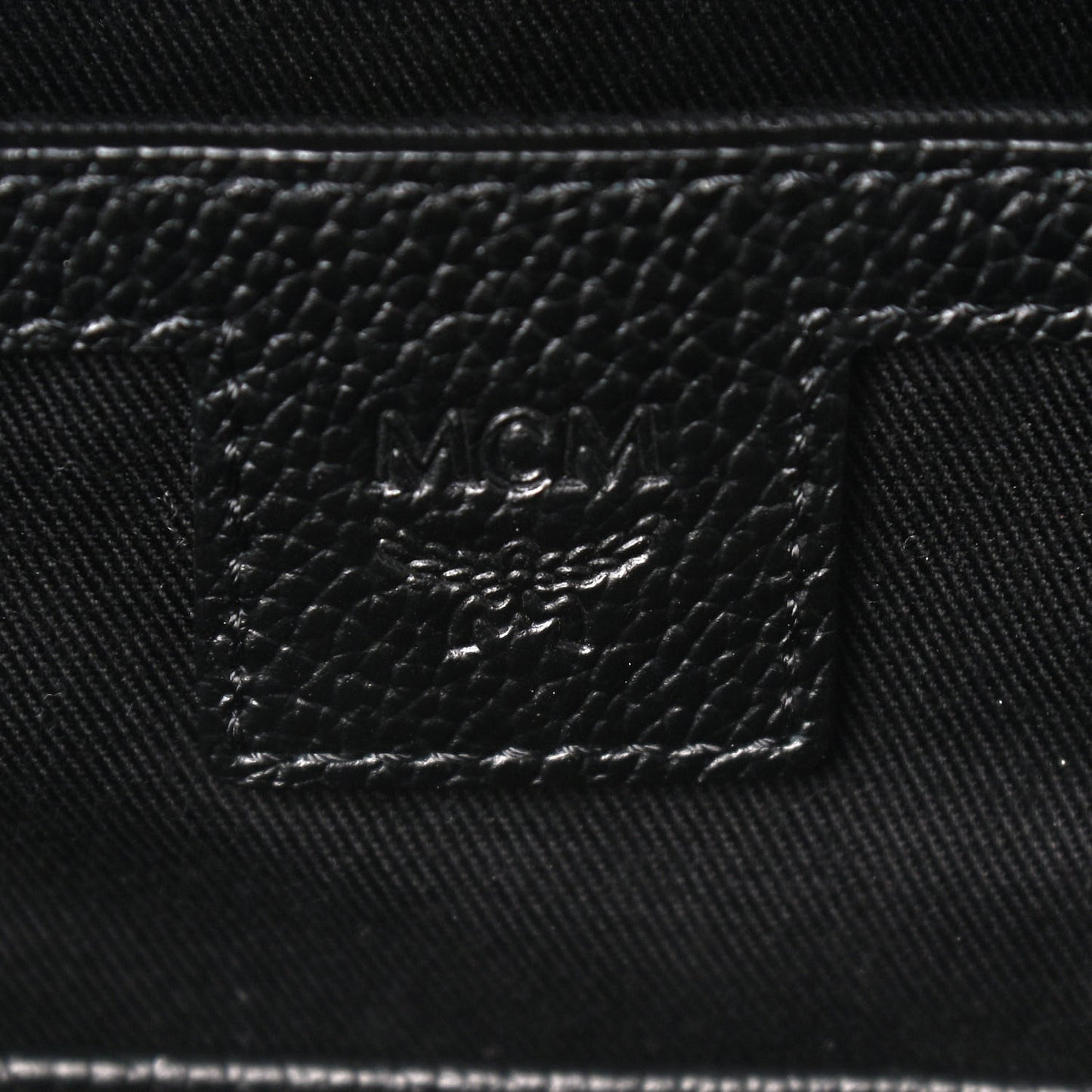 Visetos Calfskin Medium Geonautic Backpack Black Phantom Grey