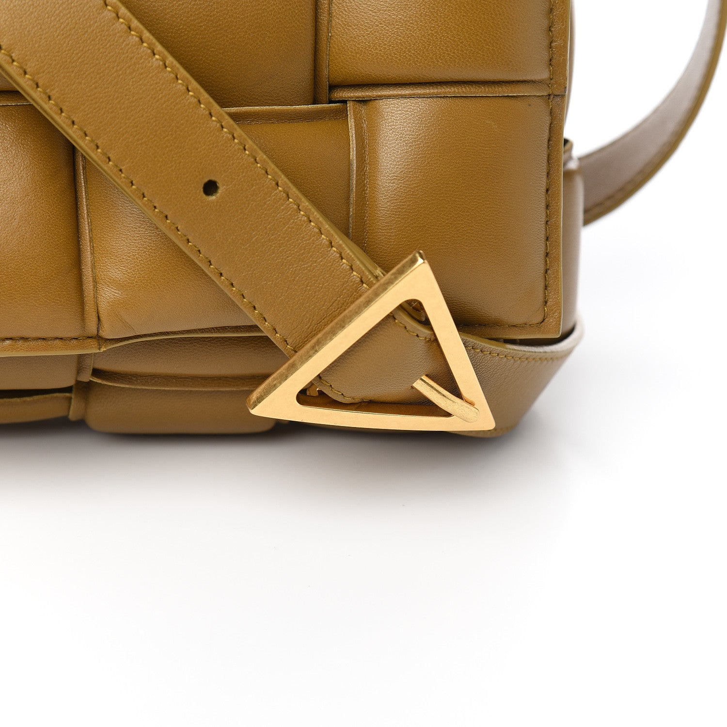 Bottega Veneta Nappa Maxi Intreccio Padded Cassette Crossbody Bag Caramel 8 of 8