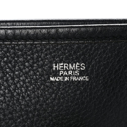 Hermes Taurillon Clemence Evelyne PM Black 6 of 11