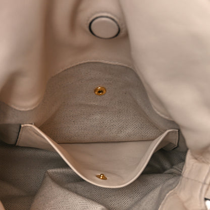 Loewe Calfskin Small Flamenco Knot Bag Ivory 6 of 13