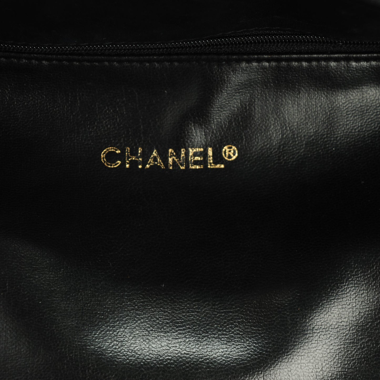 Lambskin Quilted Shoulder Bag Black