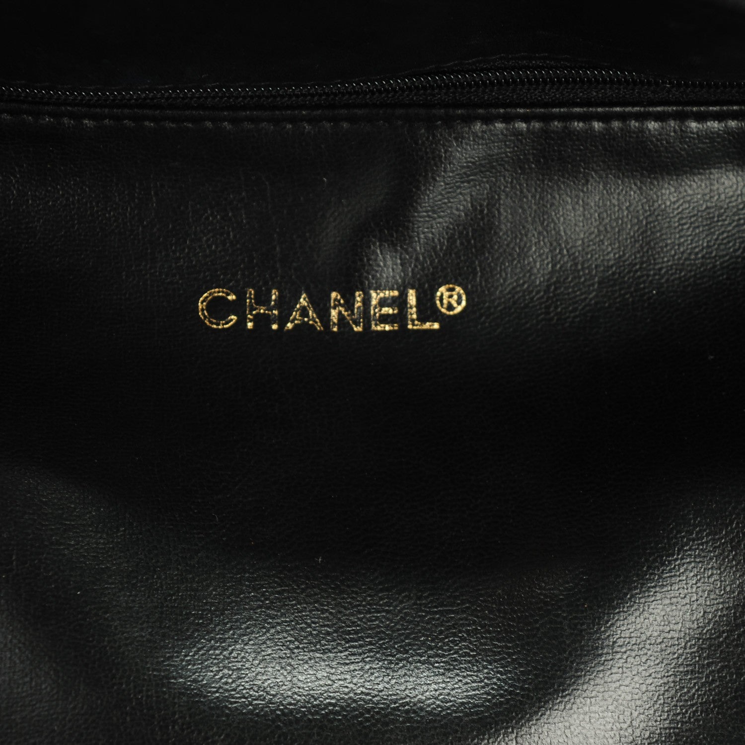 Chanel Lambskin Quilted Shoulder Bag Black 8 of 12