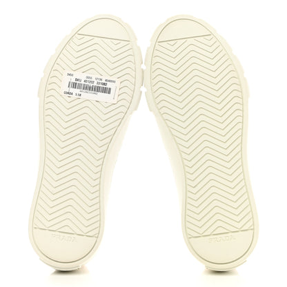 Prada Gabardine Triangle Logo Cassetta Wheel Slip On 35mm Sneakers 35.5 Corda 5 of 9