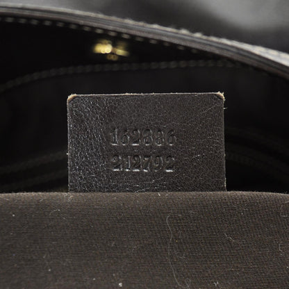 Gucci Leather Medium Britt Bag Dark Brown 9 of 11