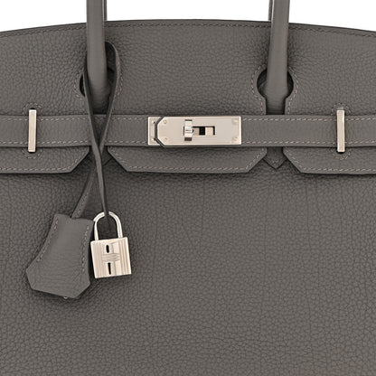 Hermes Togo BIRKIN 30 Gris Meyer 8 of 10