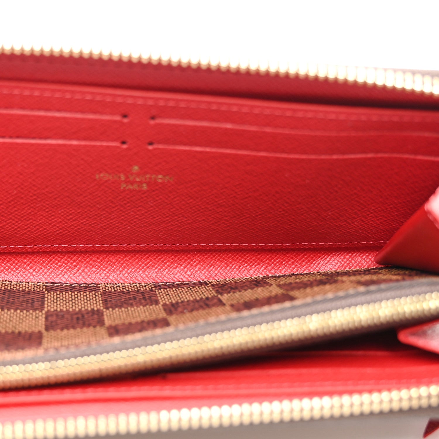 Louis Vuitton Damier Ebene Clemence Wallet 5 of 6