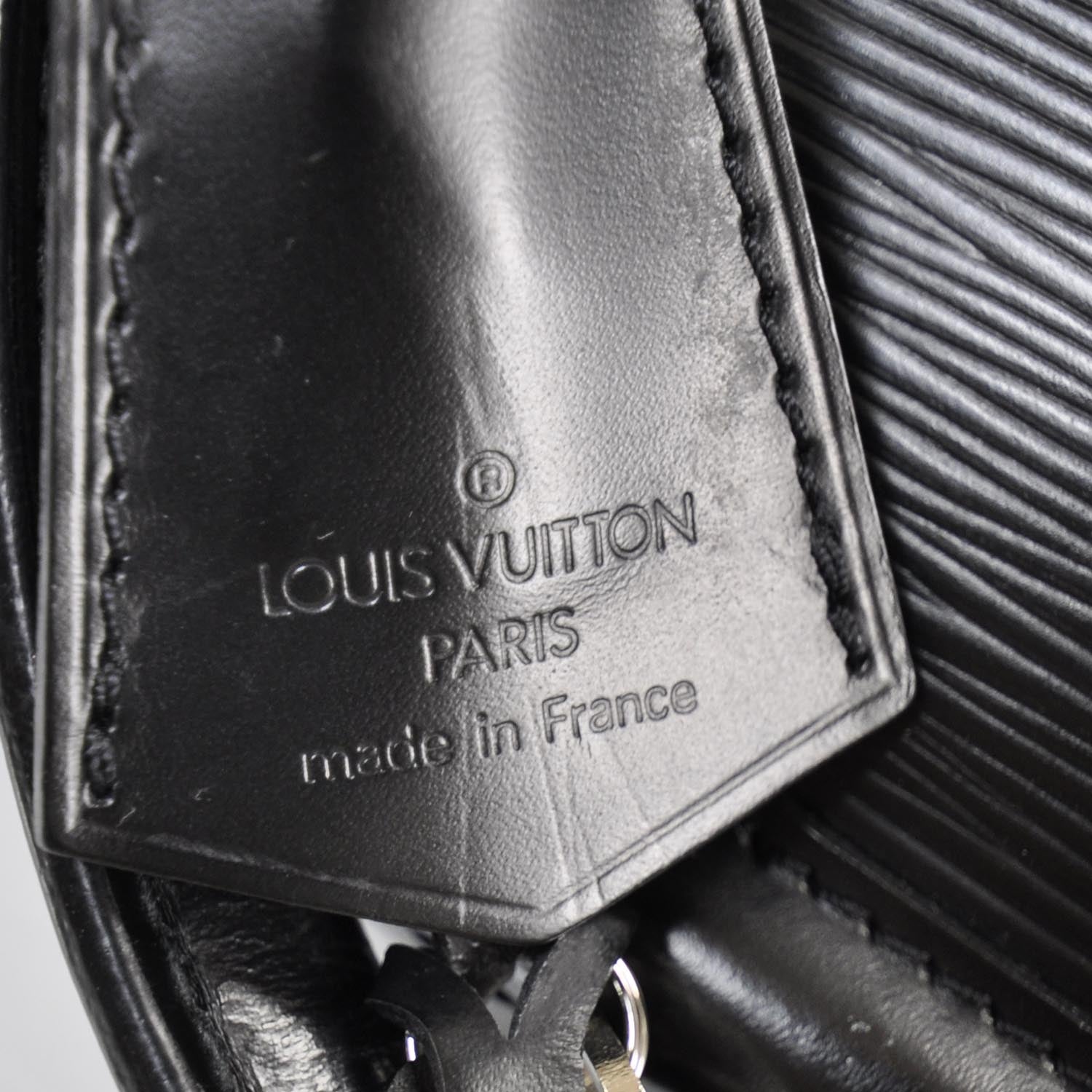 Louis Vuitton Epi Bowling Montaigne GM Black 11 of 11