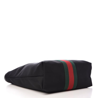 Gucci Techno Canvas Web Vertical Tote Black 4 of 10