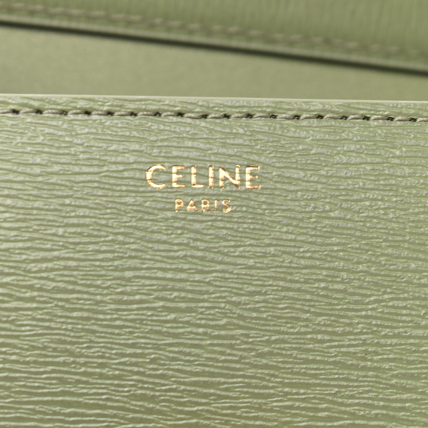 Liege Calfskin Teen Classic Box Flap Bag Sage
