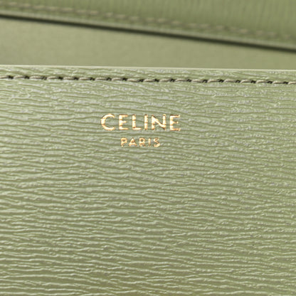 Celine Liege Calfskin Teen Classic Box Flap Bag Sage 6 of 9