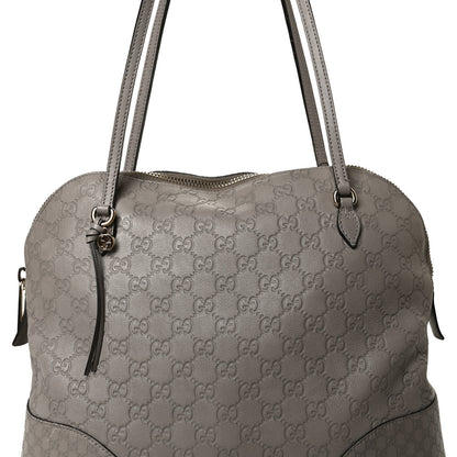 Gucci Guccissima Medium Bree Shoulder Bag Storm Grey 8 of 17