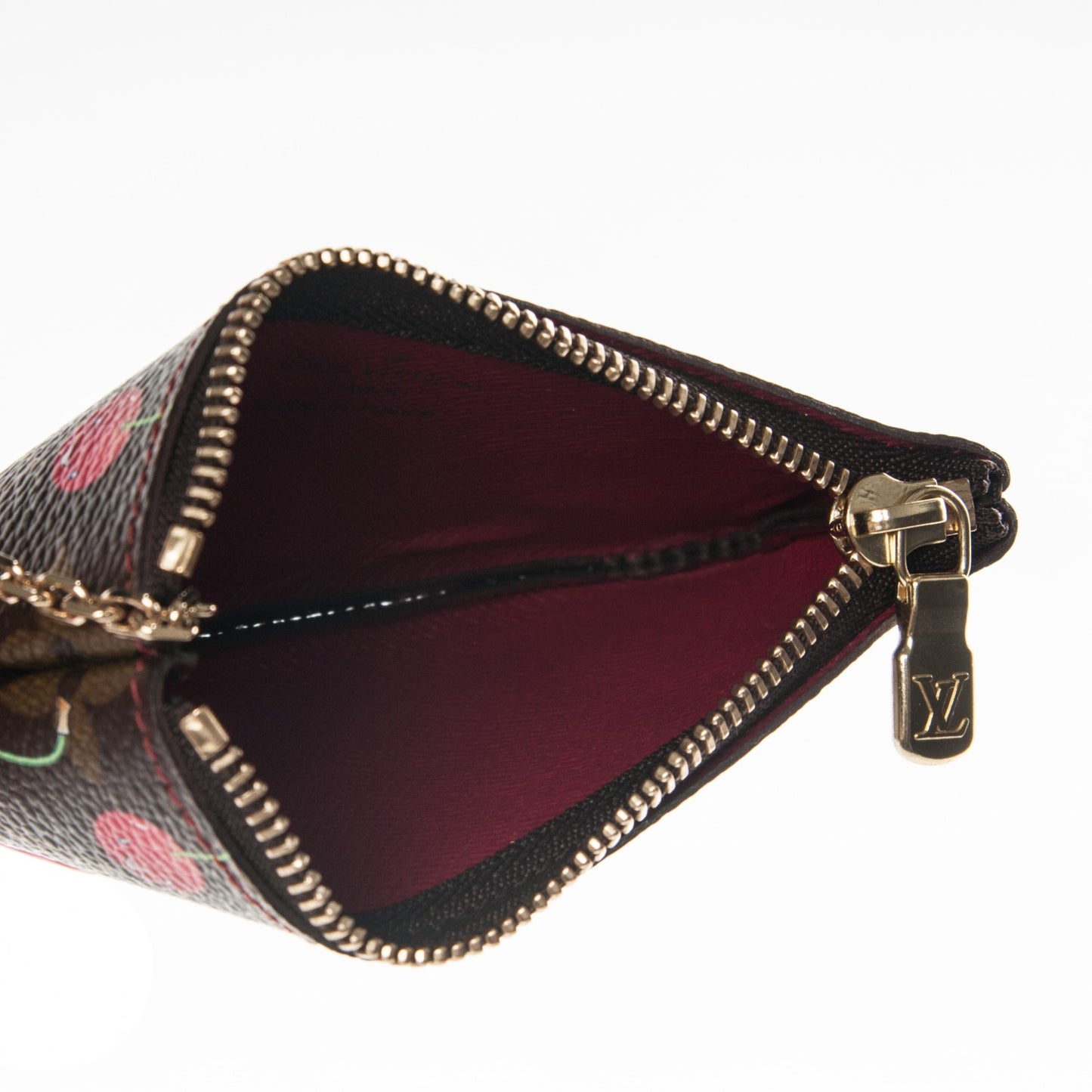 Monogram Cerises Key Pouch