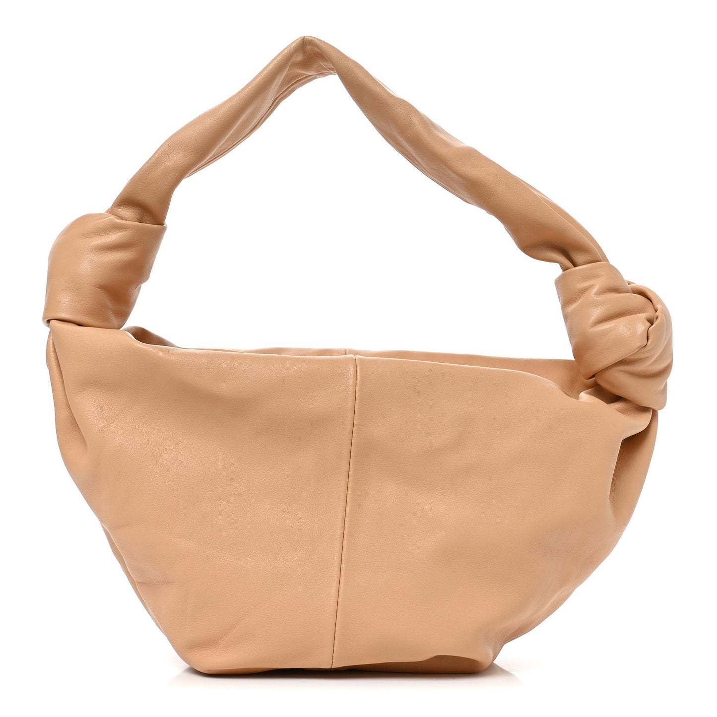 Calfskin Mini Double Knot Bag Almond