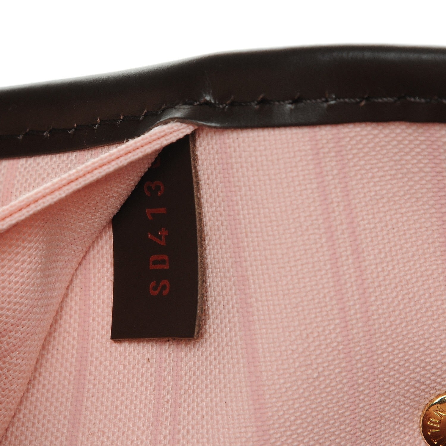 Louis Vuitton Damier Ebene Neo Neverfull MM Rose Ballerine 8 of 9