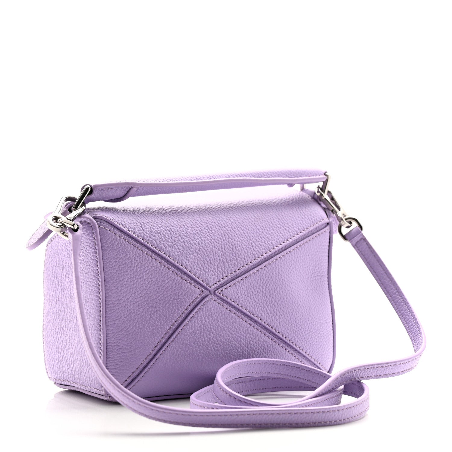 Loewe Calfskin Mini Puzzle Bag Light Mauve 3 of 9