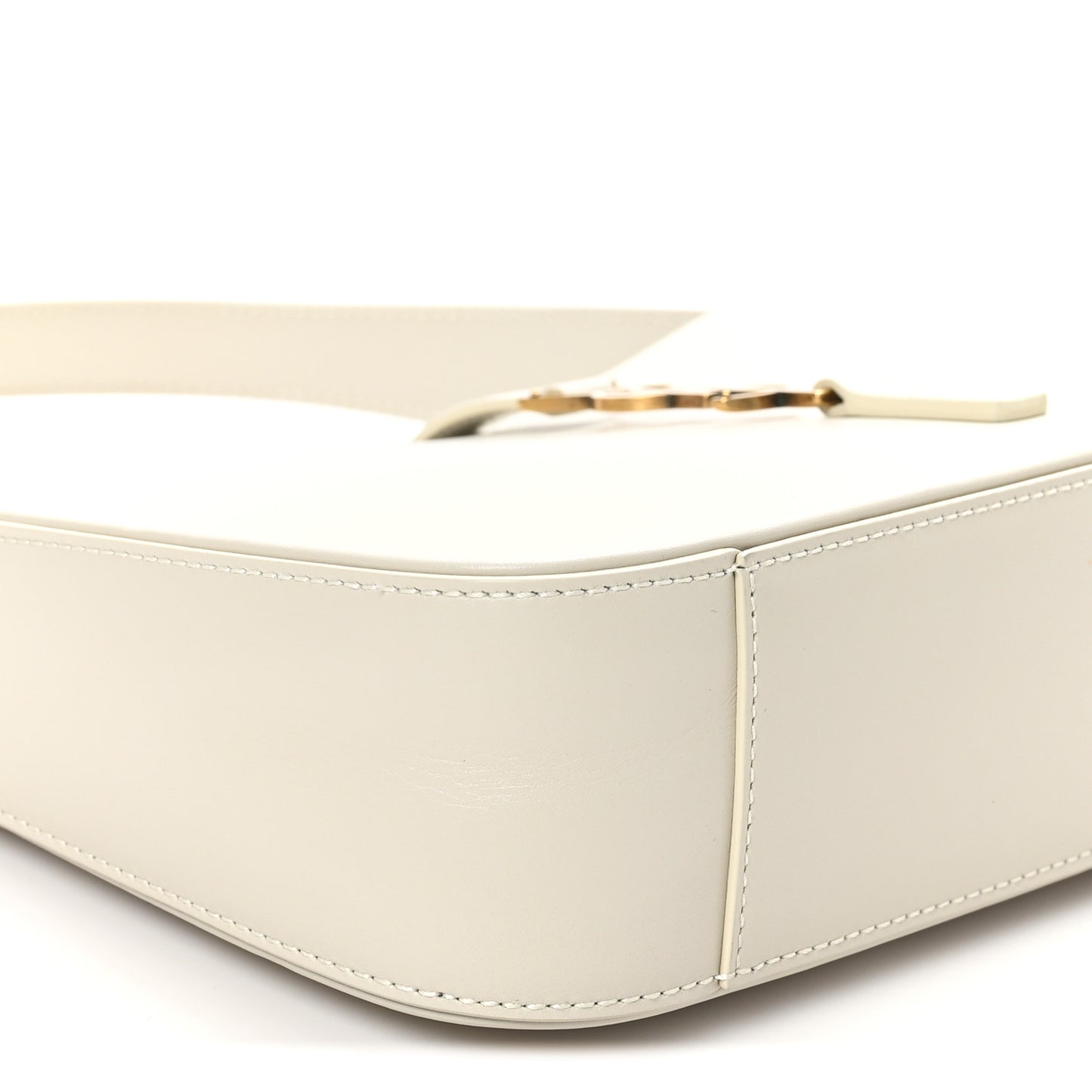 Smooth Calfskin Le 5 A 7 Hobo Blanc Vintage