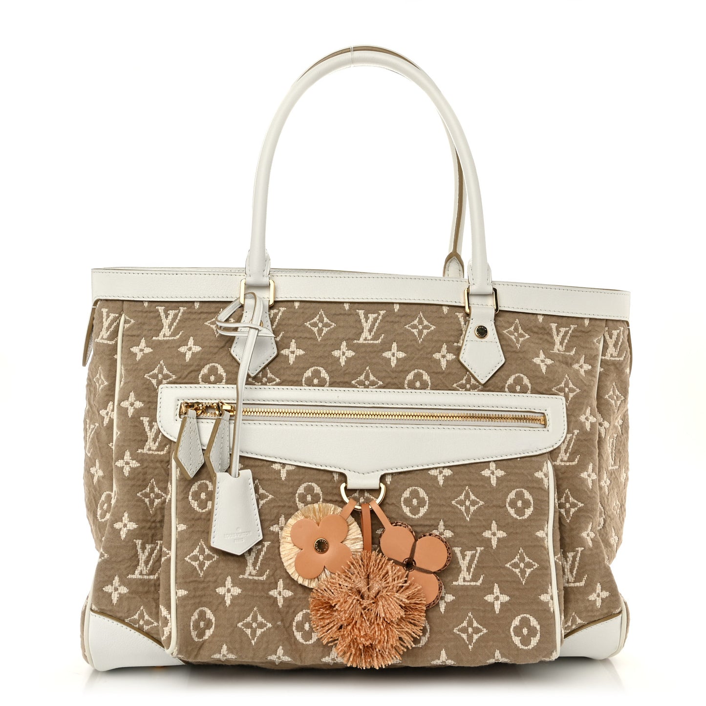 Monogram Sabbia Cabas GM White