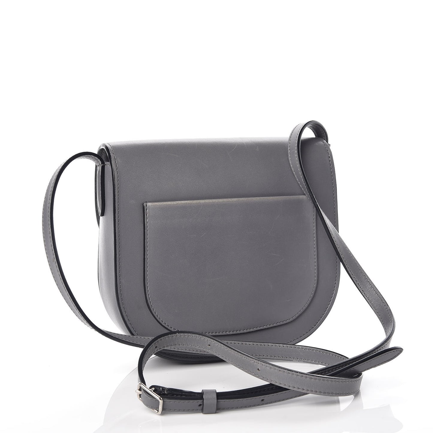 Smooth Calfskin Small Trotteur Storm