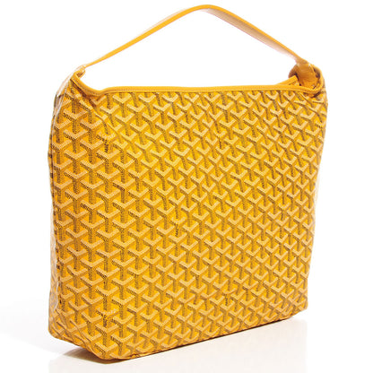 Goyard Goyardine Fidji Zip Hobo Yellow 3 of 7