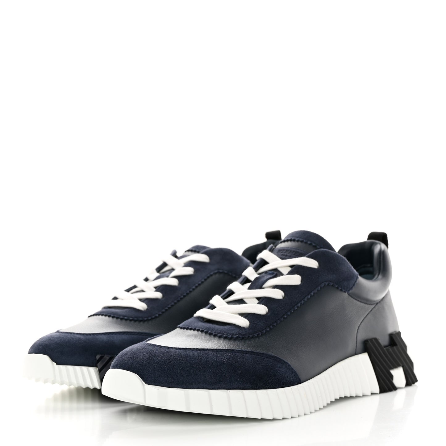 Calfskin Suede Goatskin Mens Bouncing Sneakers 42.5