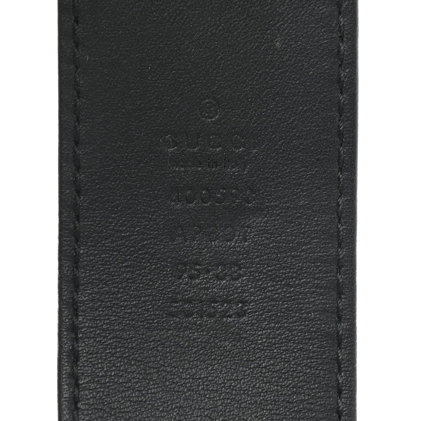 Calfskin Double G 40mm Belt 95 38 Black
