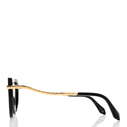 Bulgari Serpenti Cat Eye Sunglasses Black 3 of 8