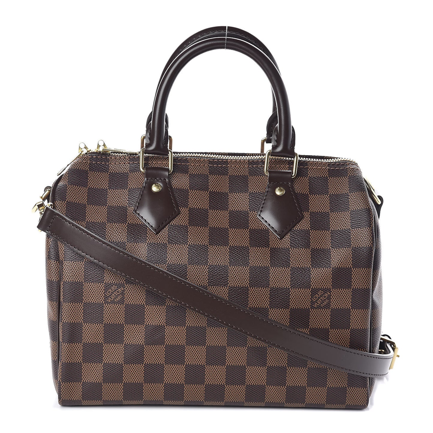 Damier Ebene Speedy Bandouliere 25