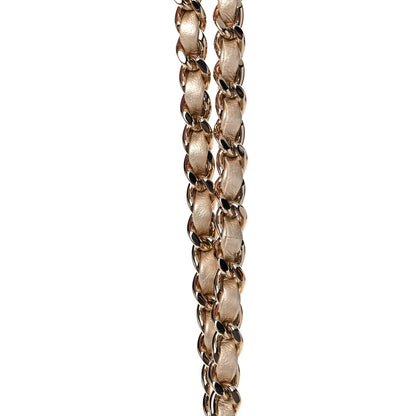Chanel Metallic Lambskin Quilted CC In Love Heart Bag Gold 12 of 13