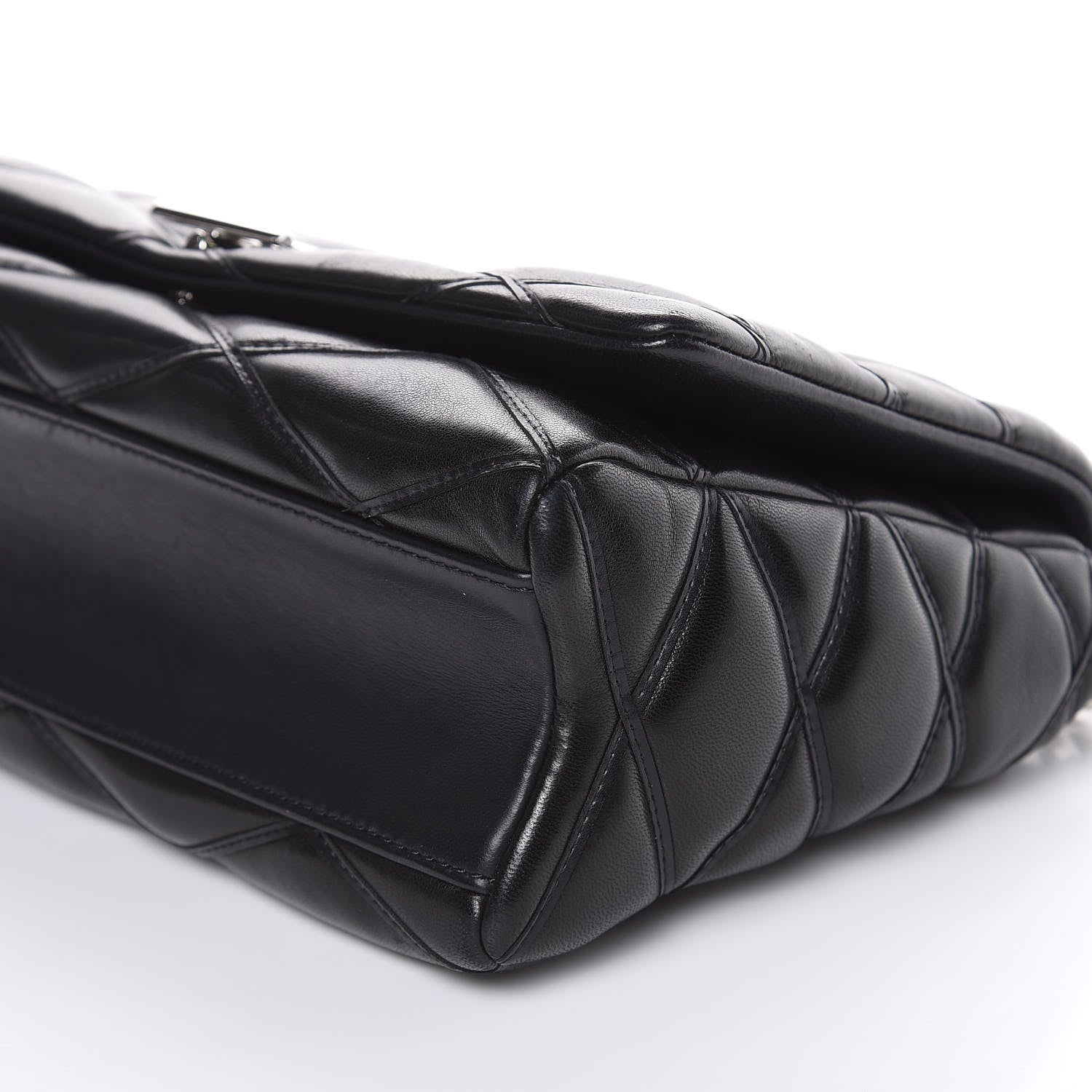 Louis Vuitton Lambskin Malletage GO-14 MM Black 8 of 12