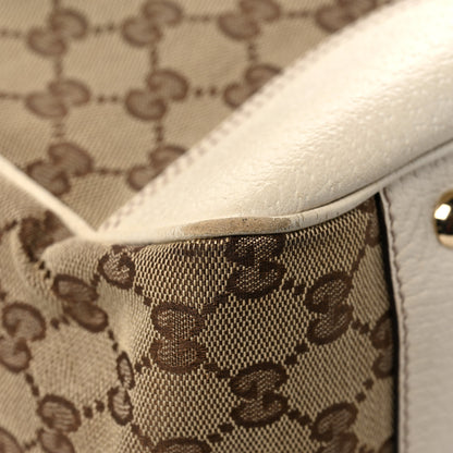 Gucci Monogram Medium Princy Tote Off White 9 of 12
