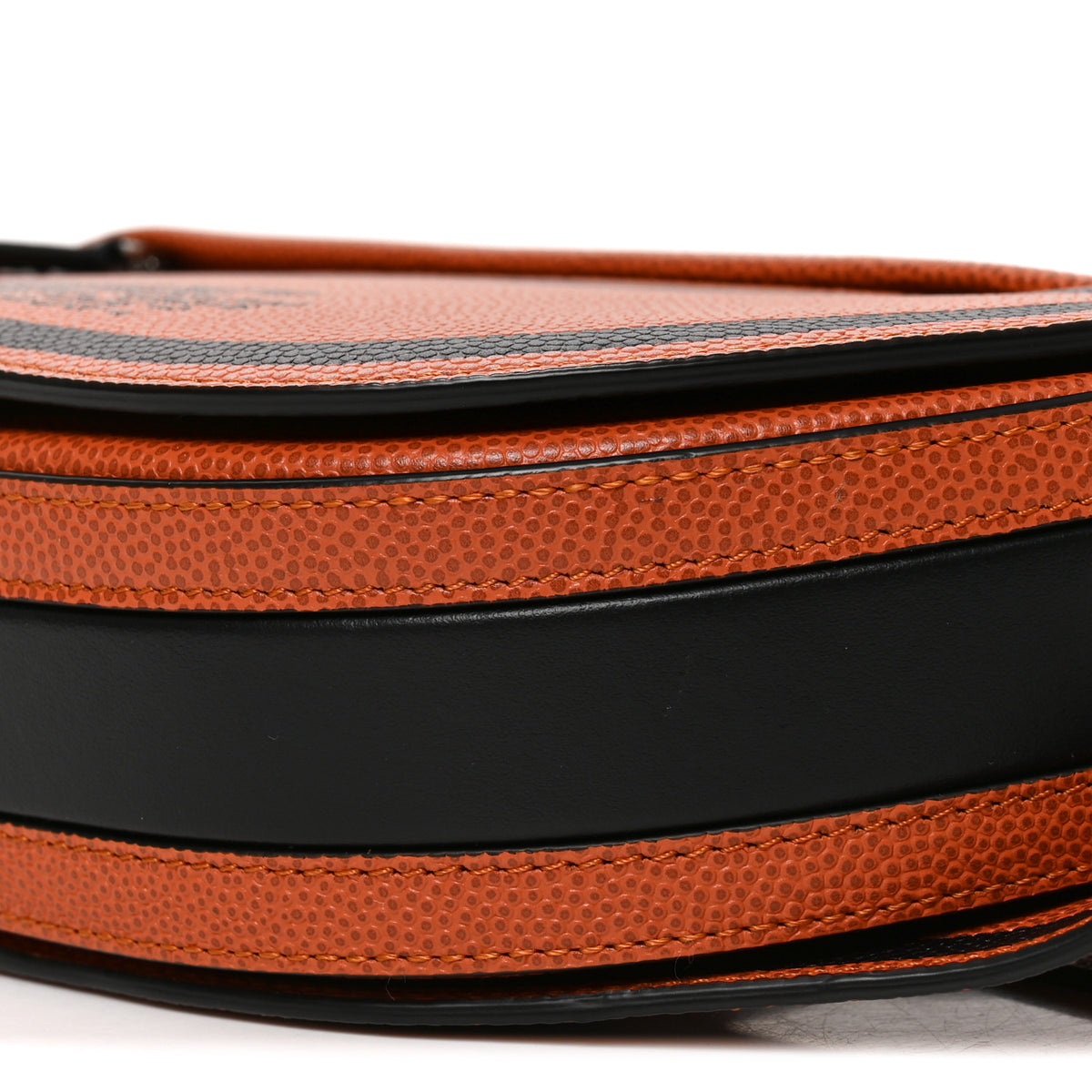 Calfskin Logo Small Olympia Bum Bag Earthy Orange