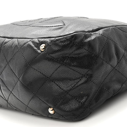 Chanel Caviar Stitched Timeless CC Soft Tote Black 9 of 9