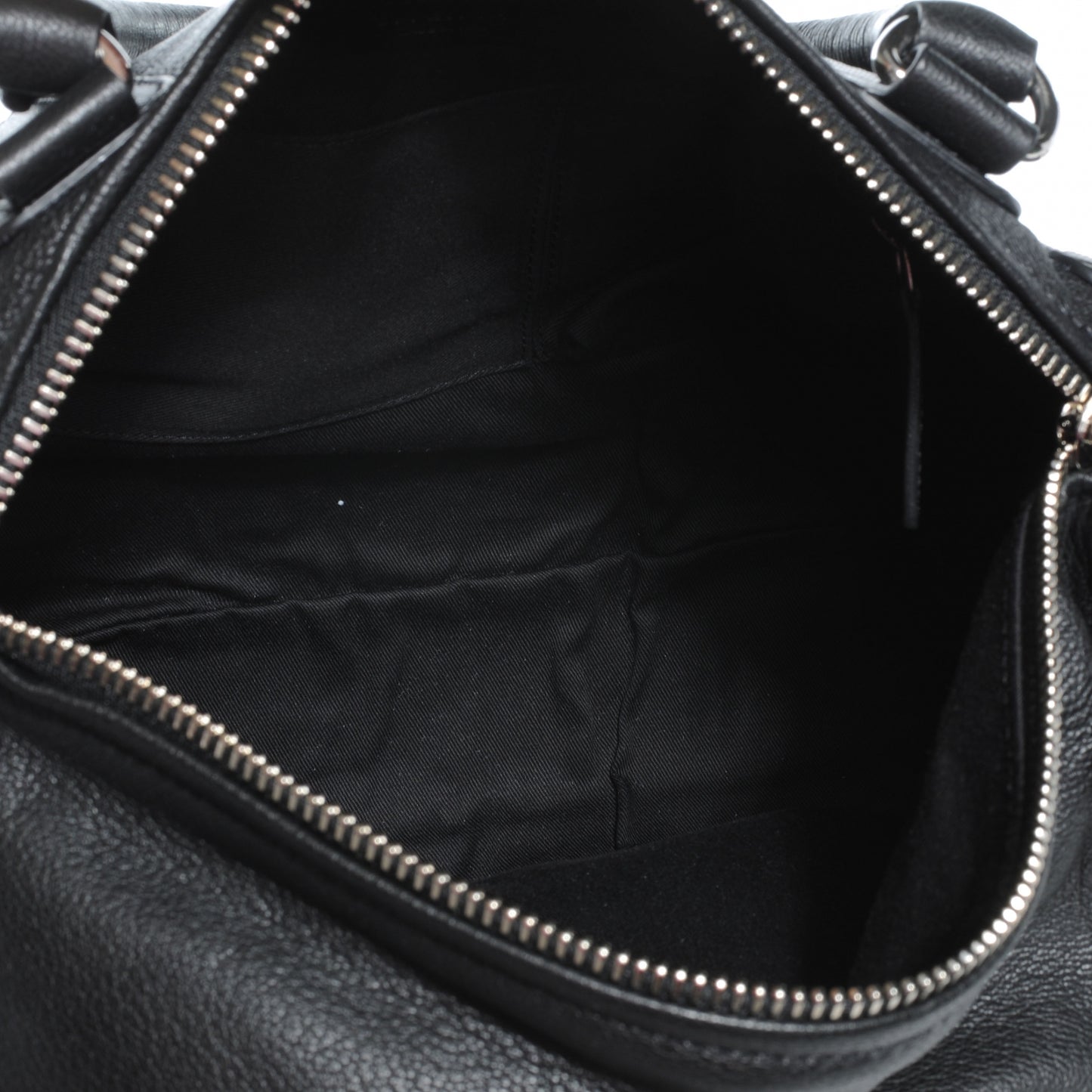 Goatskin Medium Pandora Bag Black