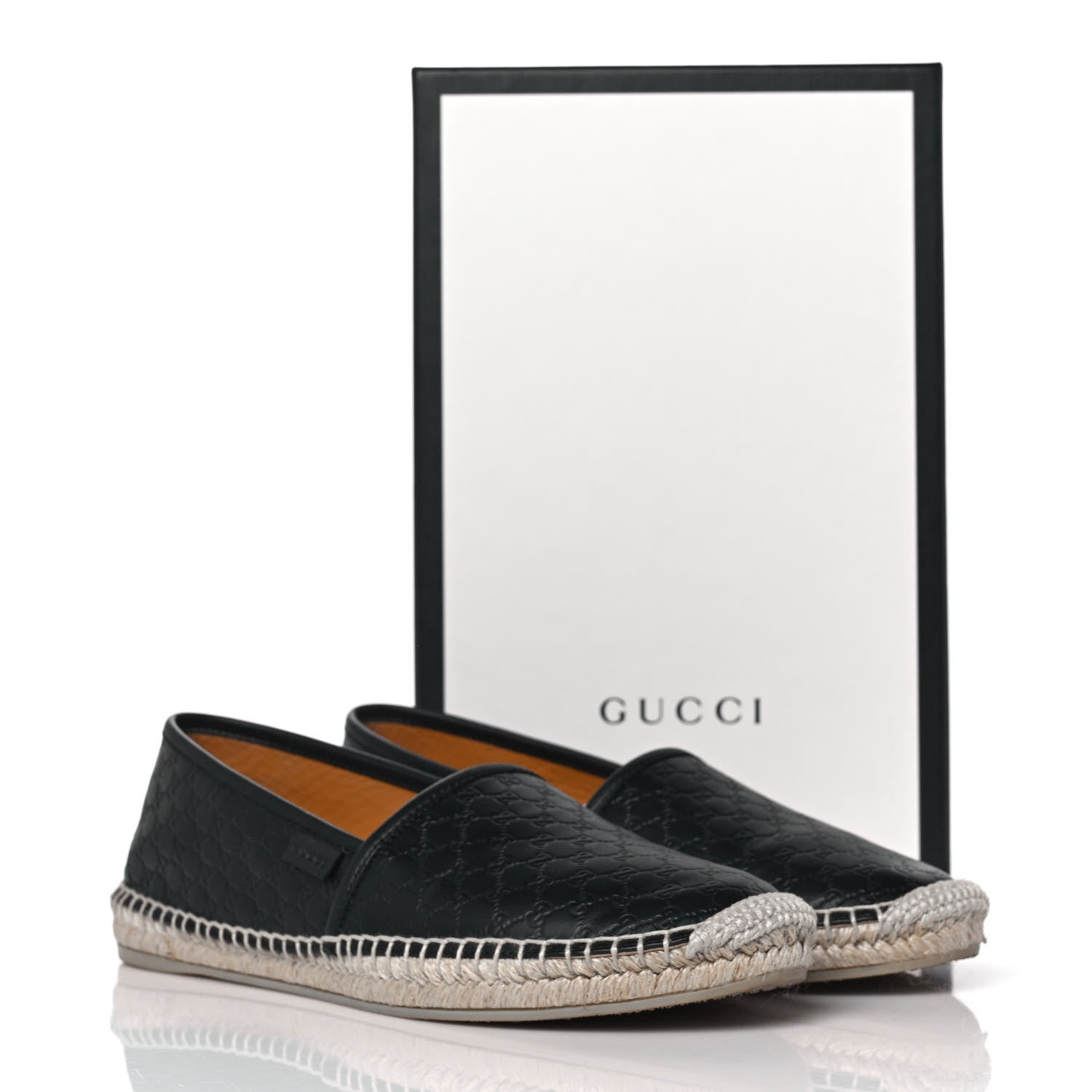 Gucci Microguccissima Signature Espadrilles 39.5 Black 9 of 9
