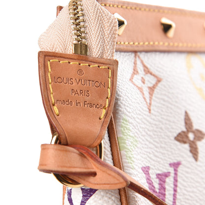 Louis Vuitton Monogram Multicolor Pochette Accessories White 8 of 11