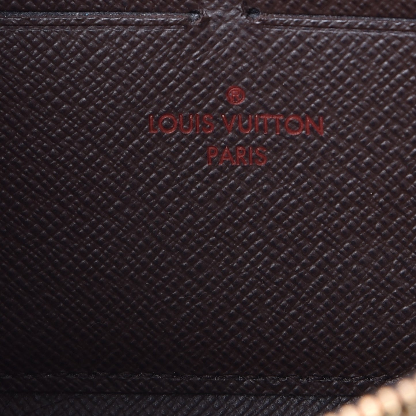 Damier Ebene Zippy Wallet